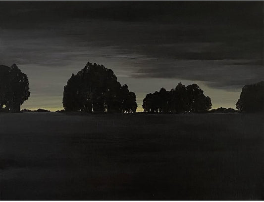 Field at Night, 14x11